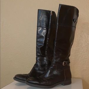 Enzo Angiolini Leather Boots Size 8M